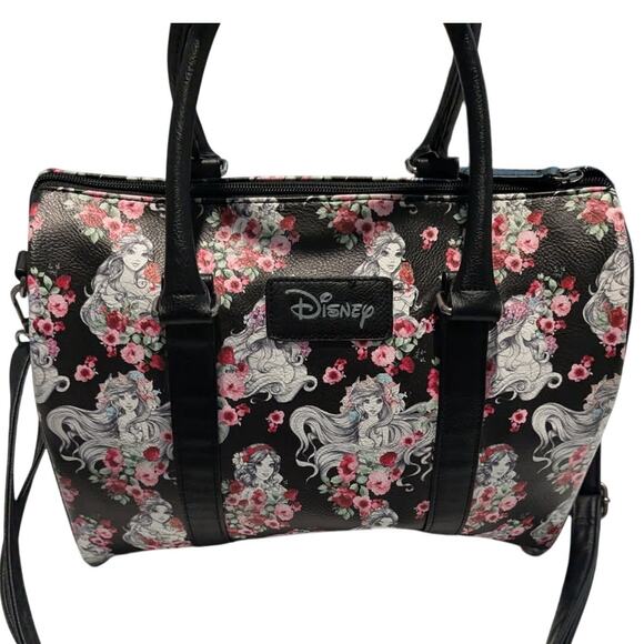 Loungefly Disney Princess Tattoo Sketch Snow White Ariel Aurora Belle Purse - Picture 2 of 11